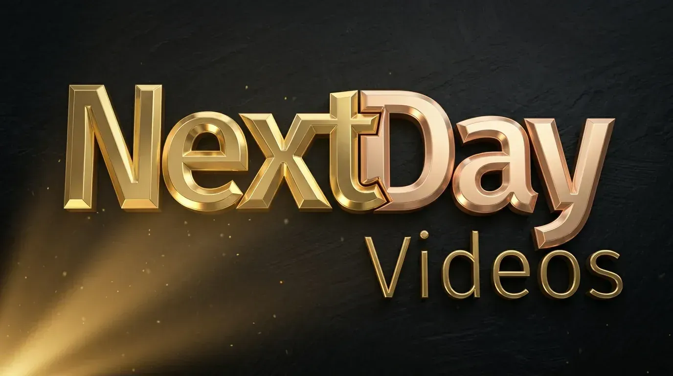 Luxury Gold Reveal Logo Animation